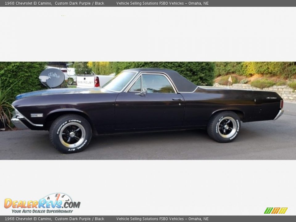 Custom Dark Purple 1968 Chevrolet El Camino  Photo #6