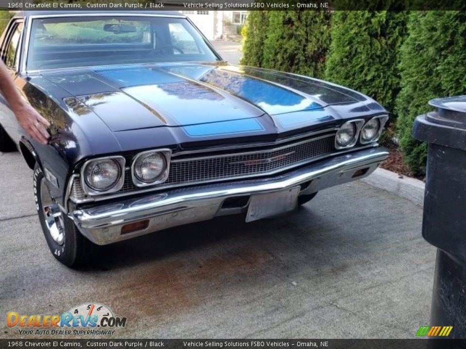 Custom Dark Purple 1968 Chevrolet El Camino  Photo #7