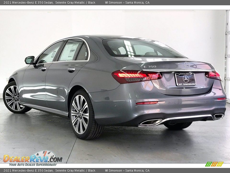 2021 Mercedes-Benz E 350 Sedan Selenite Gray Metallic / Black Photo #2