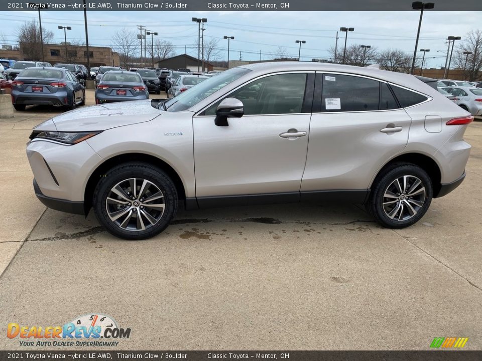 2021 Toyota Venza Hybrid LE AWD Titanium Glow / Boulder Photo #1