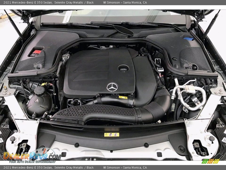2021 Mercedes-Benz E 350 Sedan Selenite Gray Metallic / Black Photo #8