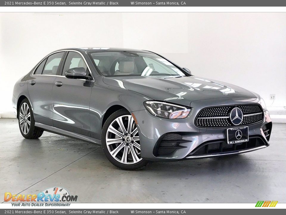 2021 Mercedes-Benz E 350 Sedan Selenite Gray Metallic / Black Photo #12