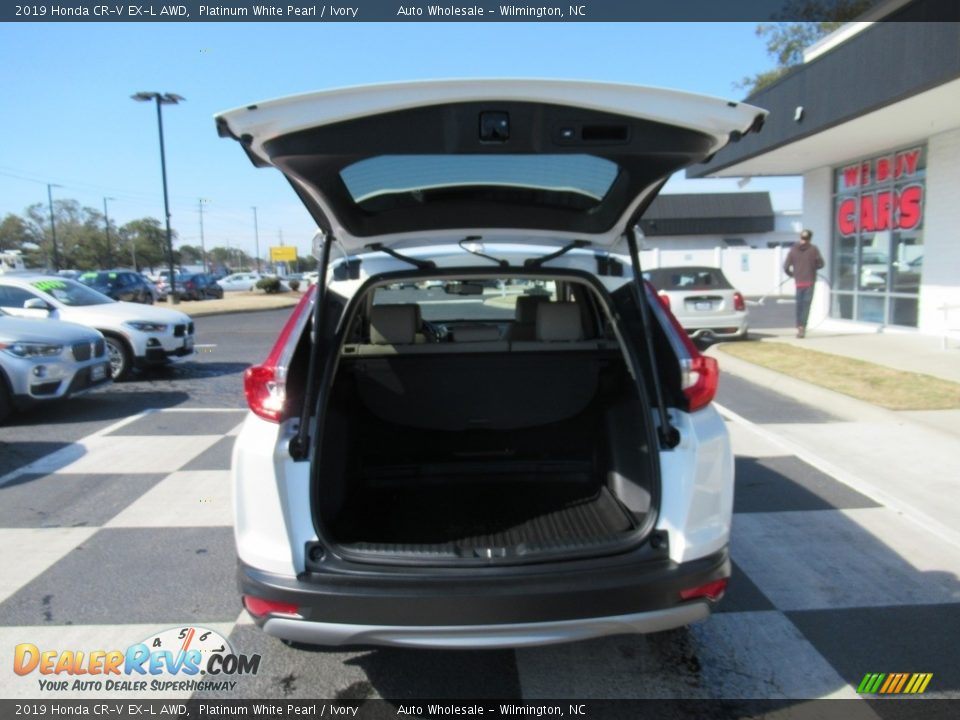 2019 Honda CR-V EX-L AWD Platinum White Pearl / Ivory Photo #5