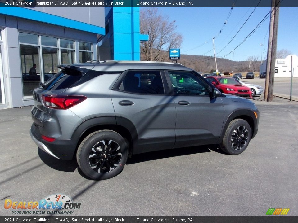 2021 Chevrolet TrailBlazer LT AWD Satin Steel Metallic / Jet Black Photo #2