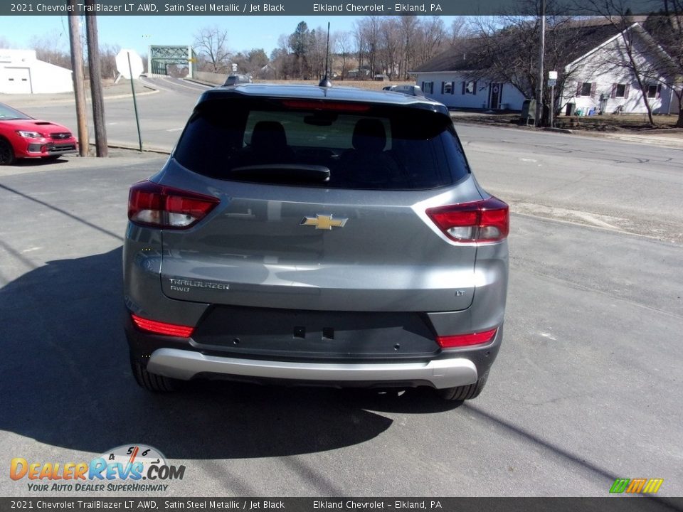 2021 Chevrolet Trailblazer LT AWD Satin Steel Metallic / Jet Black Photo #3