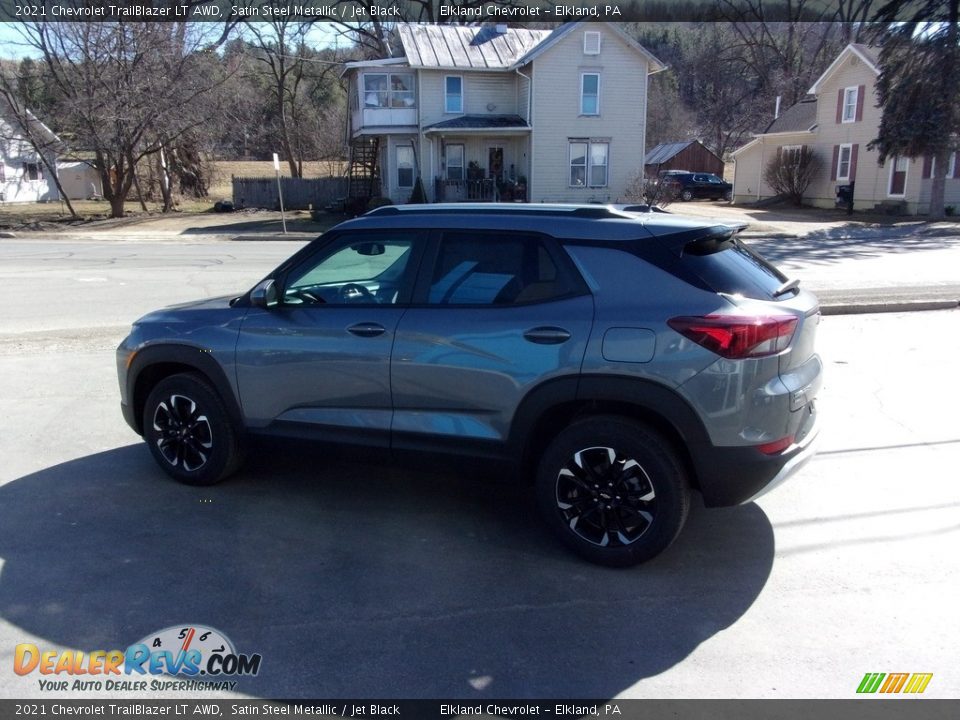 2021 Chevrolet TrailBlazer LT AWD Satin Steel Metallic / Jet Black Photo #4