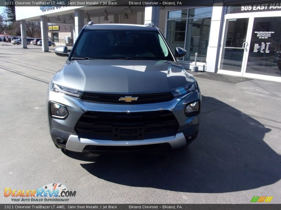 2021 Chevrolet TrailBlazer LT AWD Satin Steel Metallic / Jet Black Photo #6