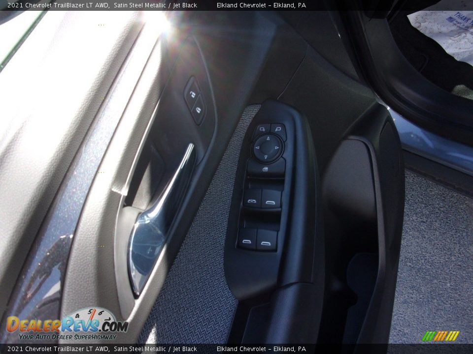 2021 Chevrolet TrailBlazer LT AWD Satin Steel Metallic / Jet Black Photo #12