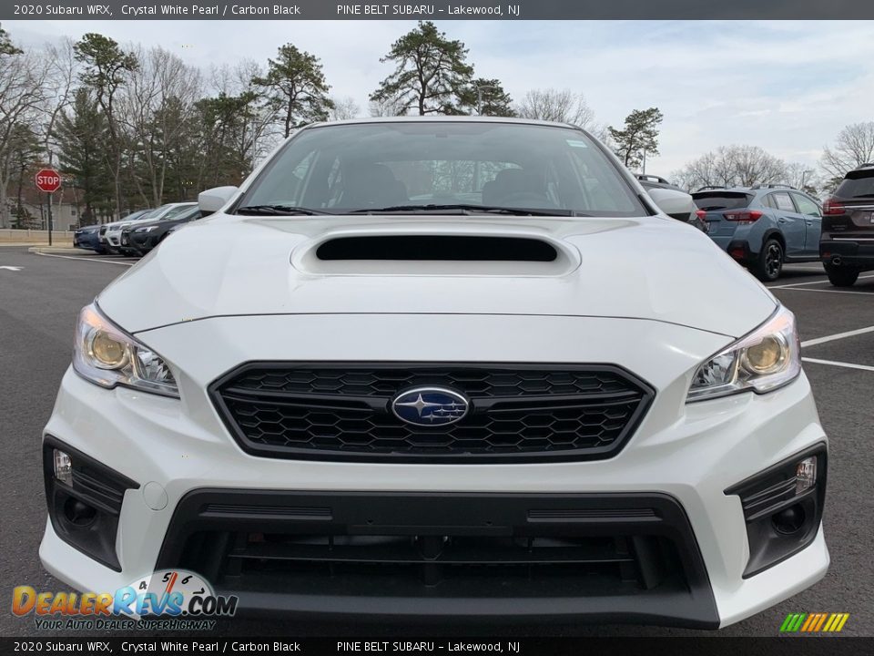 2020 Subaru WRX Crystal White Pearl / Carbon Black Photo #3