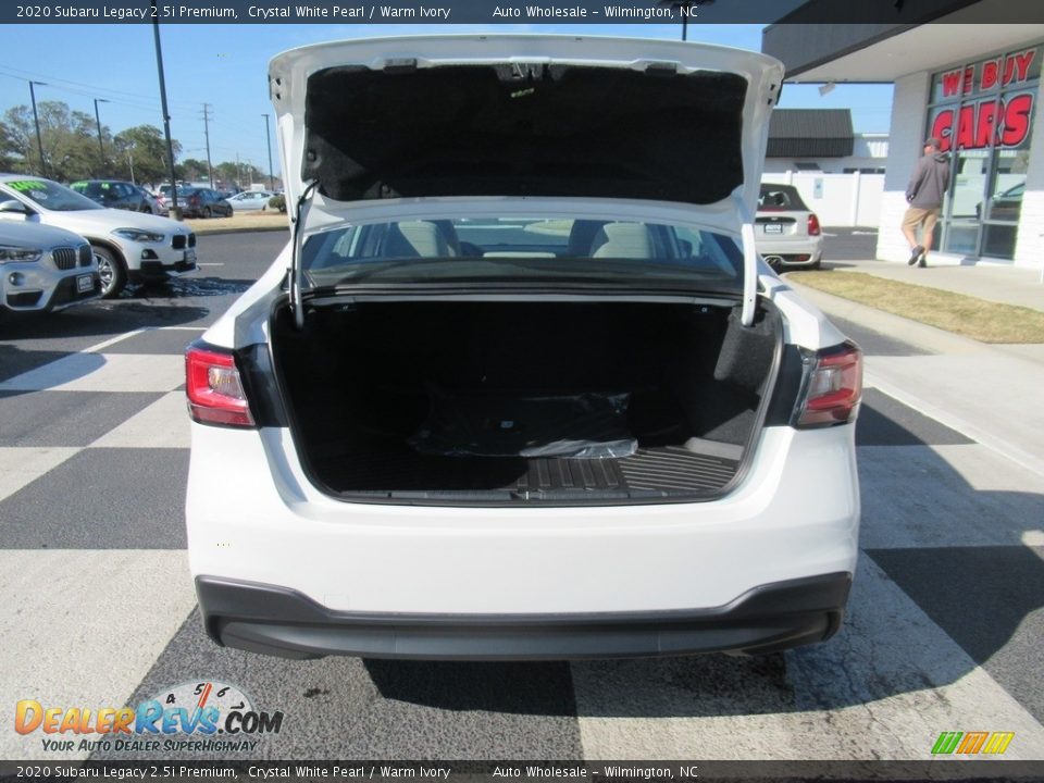 2020 Subaru Legacy 2.5i Premium Crystal White Pearl / Warm Ivory Photo #5