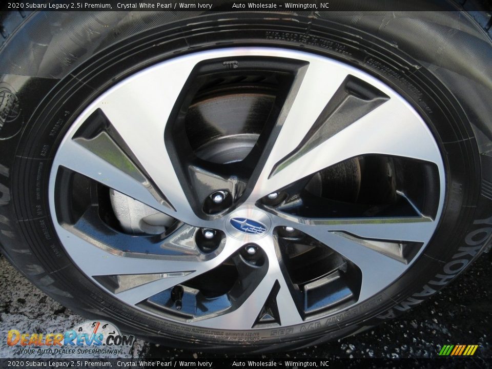 2020 Subaru Legacy 2.5i Premium Crystal White Pearl / Warm Ivory Photo #7
