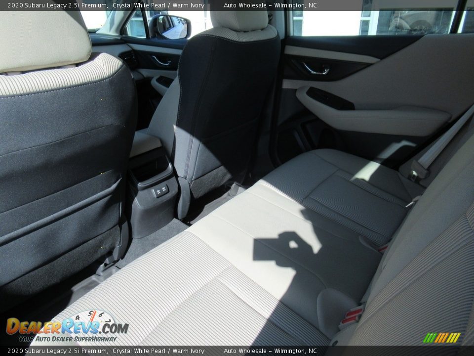 2020 Subaru Legacy 2.5i Premium Crystal White Pearl / Warm Ivory Photo #11
