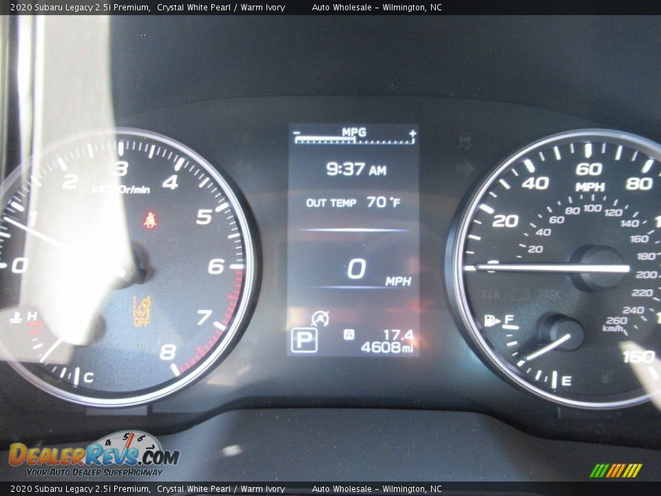 2020 Subaru Legacy 2.5i Premium Crystal White Pearl / Warm Ivory Photo #15