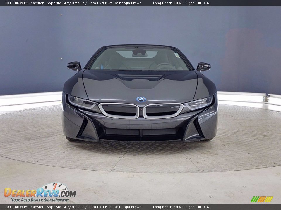 2019 BMW i8 Roadster Sophisto Grey Metallic / Tera Exclusive Dalbergia Brown Photo #2