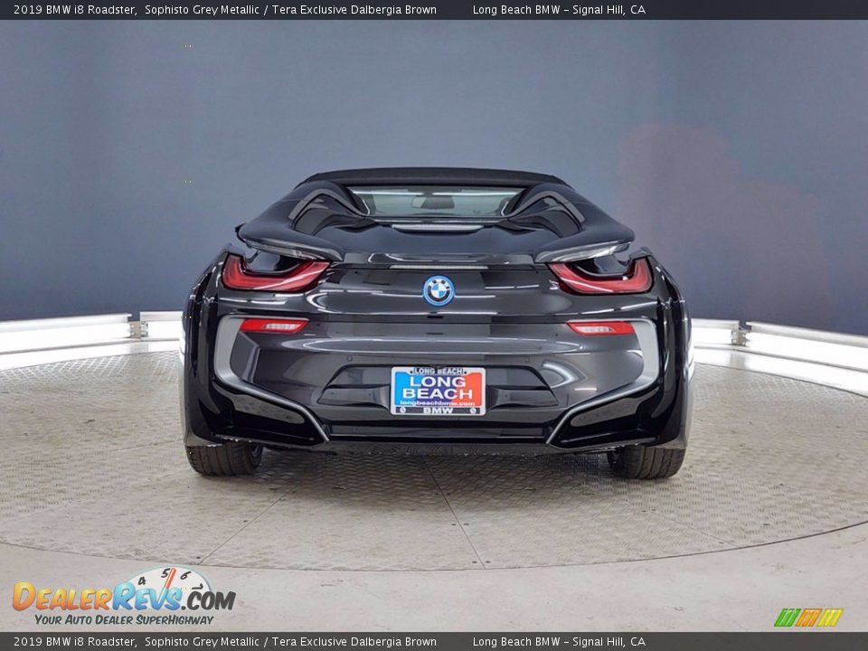 2019 BMW i8 Roadster Sophisto Grey Metallic / Tera Exclusive Dalbergia Brown Photo #4
