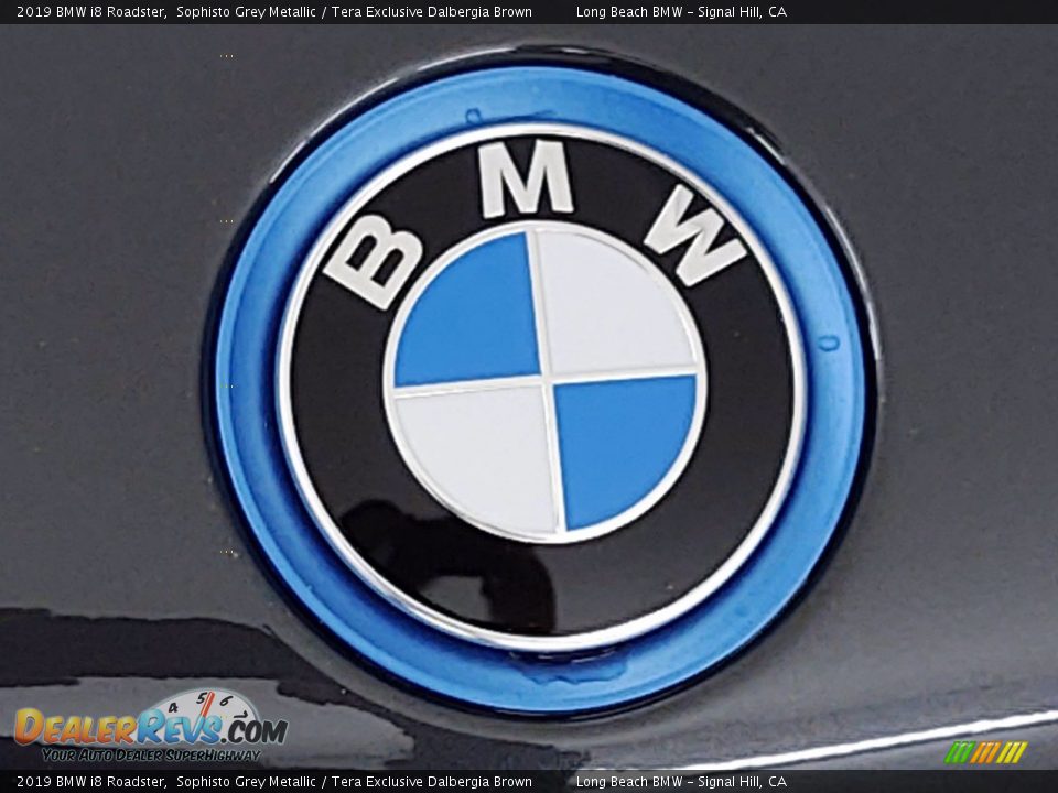 2019 BMW i8 Roadster Sophisto Grey Metallic / Tera Exclusive Dalbergia Brown Photo #8