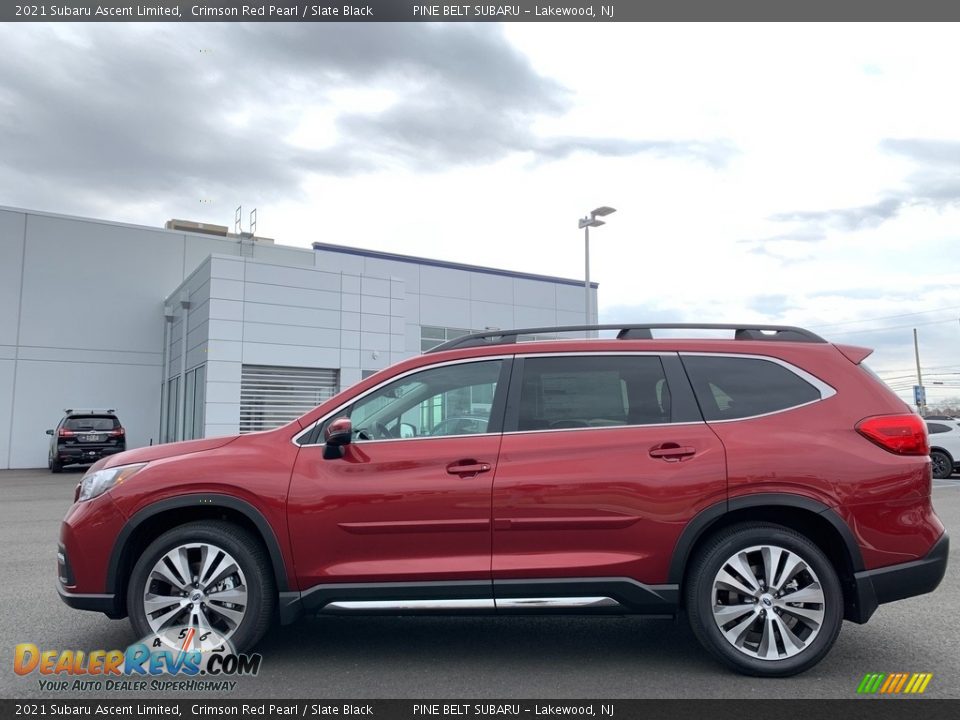 Crimson Red Pearl 2021 Subaru Ascent Limited Photo #4