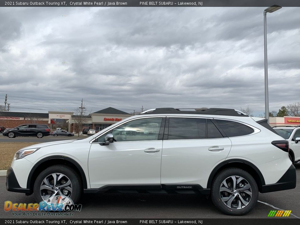 2021 Subaru Outback Touring XT Crystal White Pearl / Java Brown Photo #4