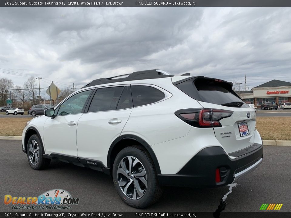 2021 Subaru Outback Touring XT Crystal White Pearl / Java Brown Photo #6