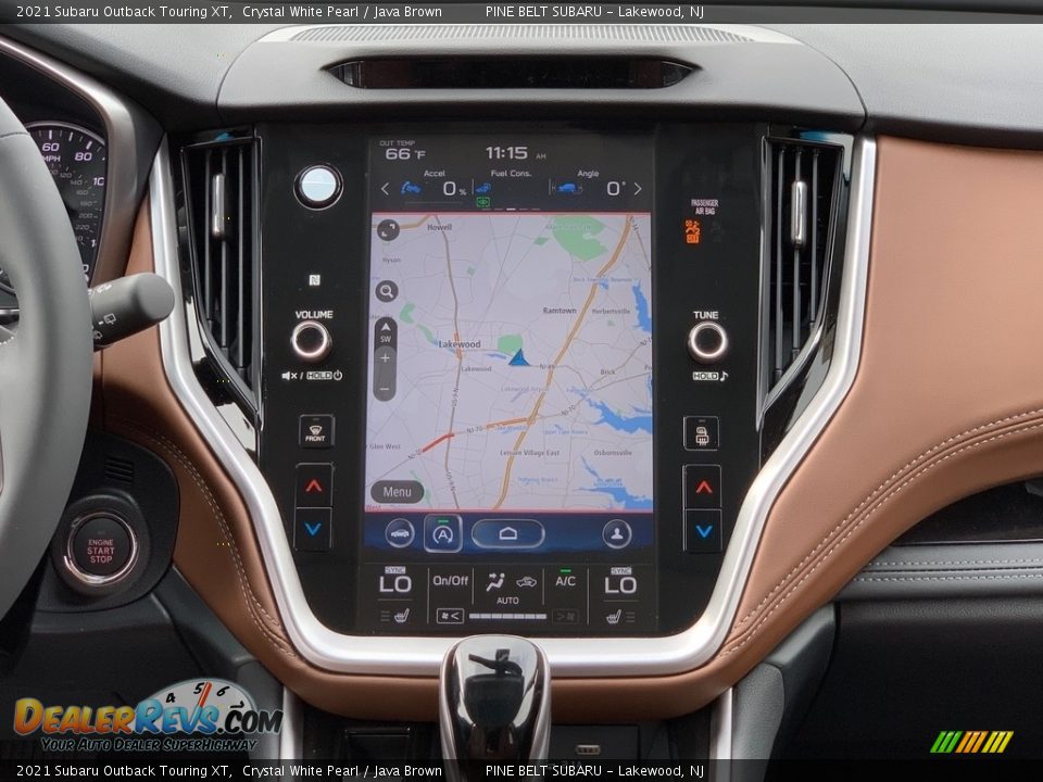 Navigation of 2021 Subaru Outback Touring XT Photo #10