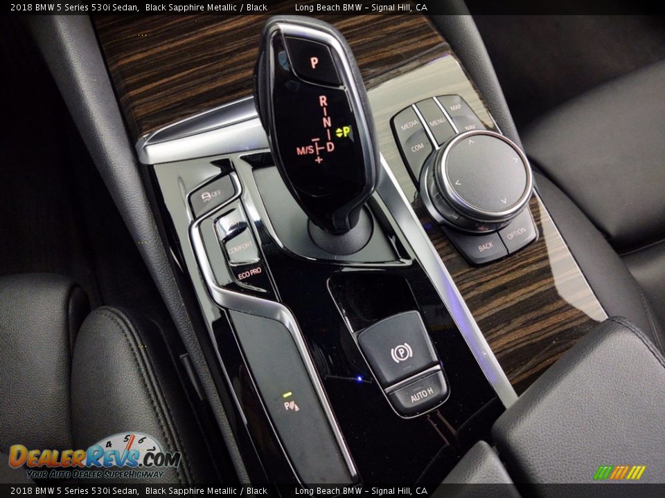 2018 BMW 5 Series 530i Sedan Black Sapphire Metallic / Black Photo #27