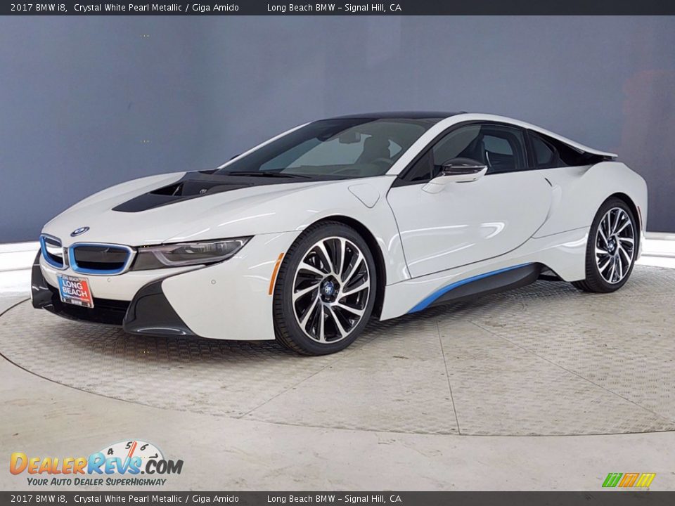 Crystal White Pearl Metallic 2017 BMW i8  Photo #3