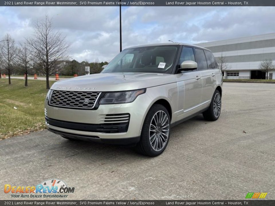 2021 Land Rover Range Rover Westminster SVO Premium Palette Yellow / Ivory/Espresso Photo #1