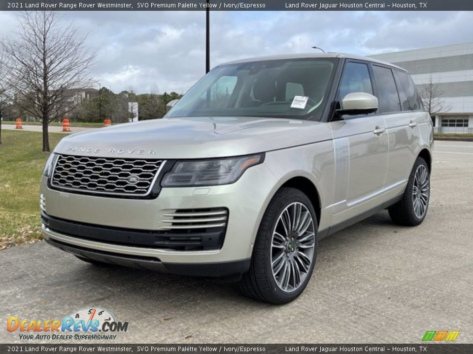 2021 Land Rover Range Rover Westminster SVO Premium Palette Yellow / Ivory/Espresso Photo #2