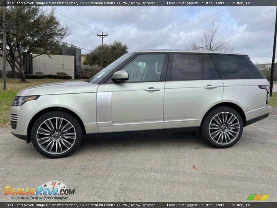 2021 Land Rover Range Rover Westminster SVO Premium Palette Yellow / Ivory/Espresso Photo #7