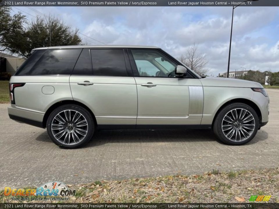 2021 Land Rover Range Rover Westminster SVO Premium Palette Yellow / Ivory/Espresso Photo #8