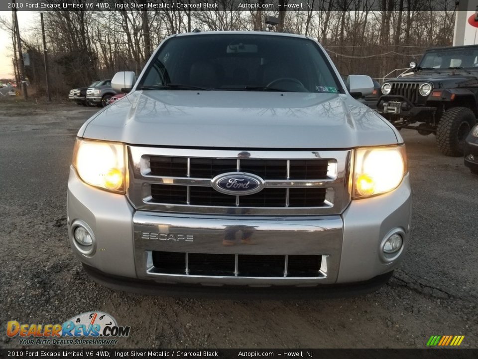 2010 Ford Escape Limited V6 4WD Ingot Silver Metallic / Charcoal Black Photo #8