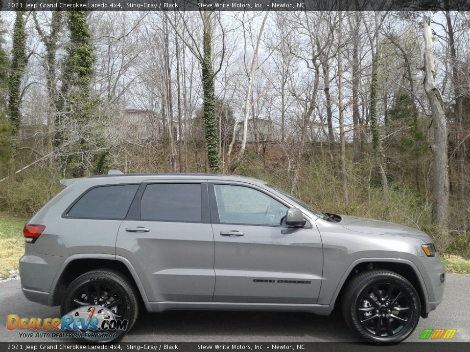 2021 Jeep Grand Cherokee Laredo 4x4 Sting-Gray / Black Photo #5