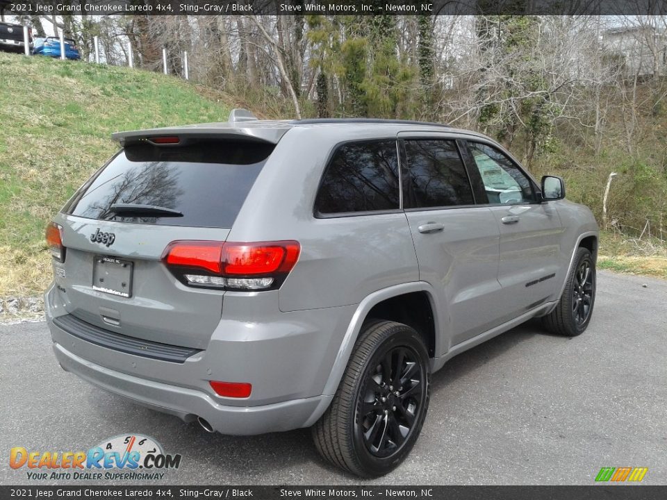 2021 Jeep Grand Cherokee Laredo 4x4 Sting-Gray / Black Photo #6