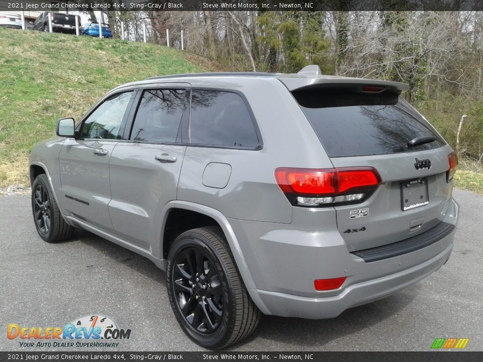 2021 Jeep Grand Cherokee Laredo 4x4 Sting-Gray / Black Photo #8