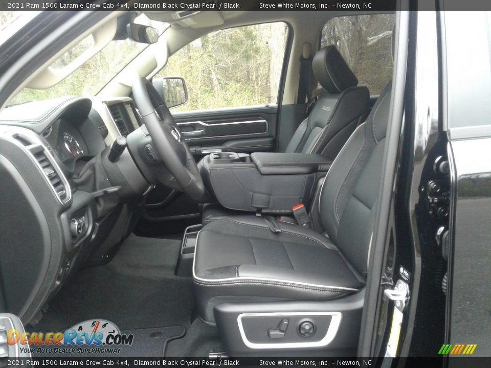 Front Seat of 2021 Ram 1500 Laramie Crew Cab 4x4 Photo #11