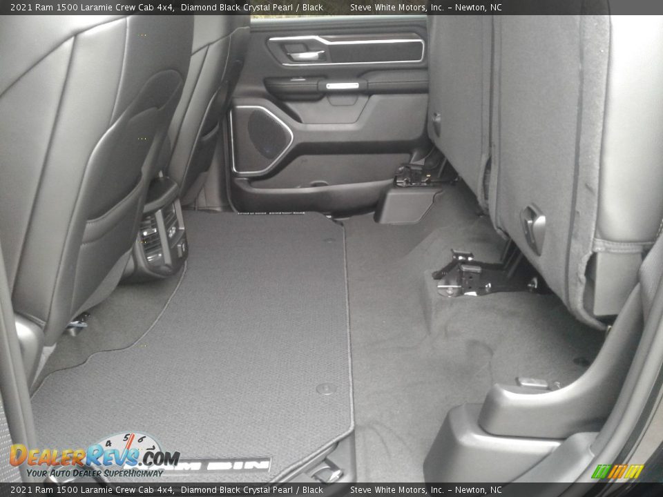 Rear Seat of 2021 Ram 1500 Laramie Crew Cab 4x4 Photo #13