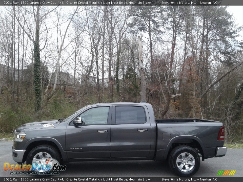 Granite Crystal Metallic 2021 Ram 1500 Laramie Crew Cab 4x4 Photo #1
