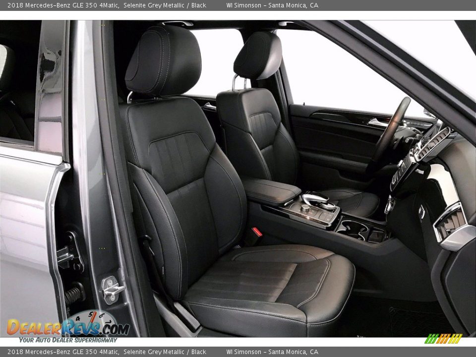2018 Mercedes-Benz GLE 350 4Matic Selenite Grey Metallic / Black Photo #6
