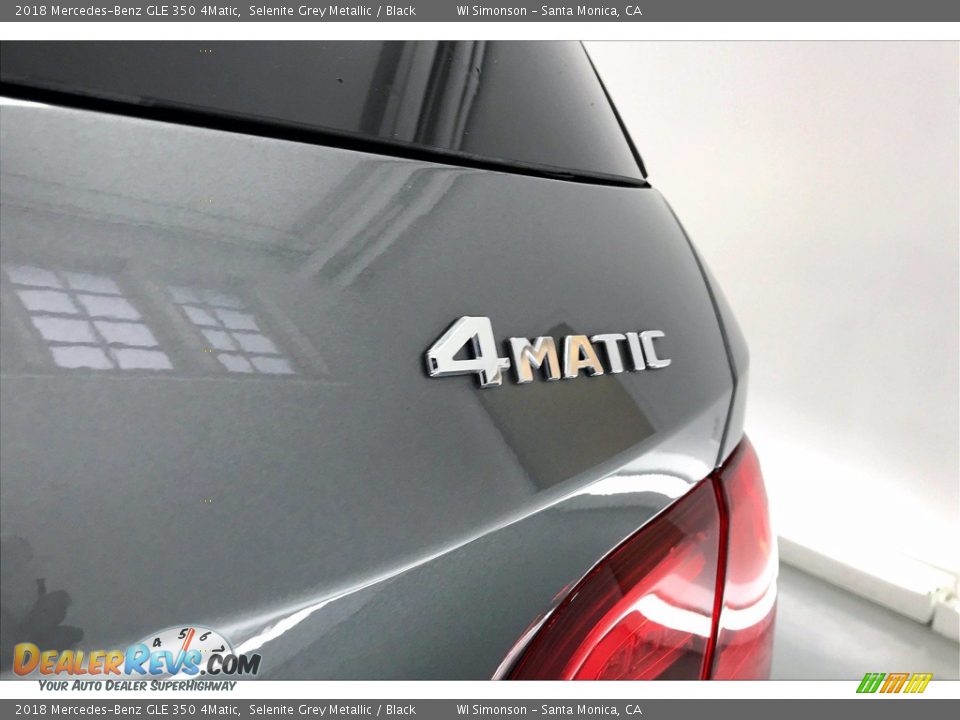 2018 Mercedes-Benz GLE 350 4Matic Selenite Grey Metallic / Black Photo #7