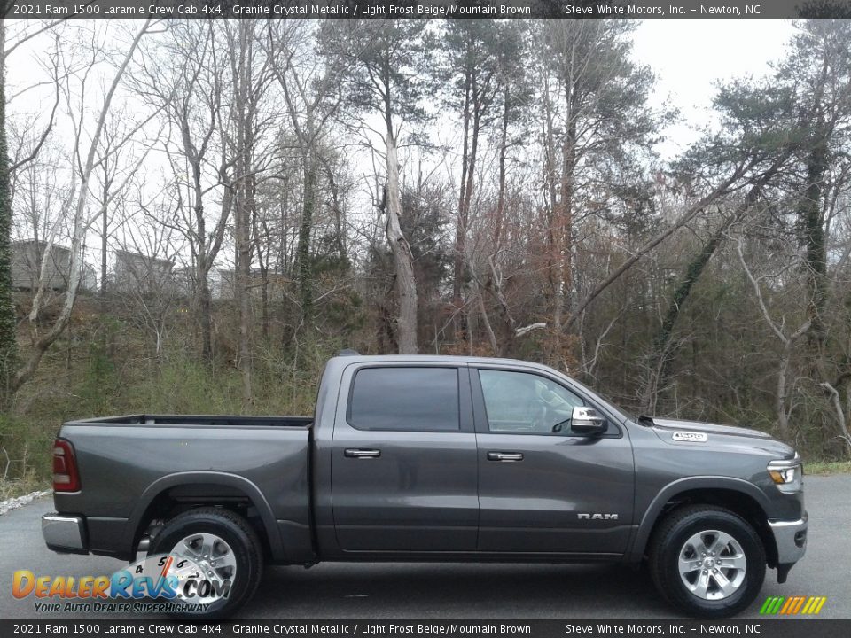 Granite Crystal Metallic 2021 Ram 1500 Laramie Crew Cab 4x4 Photo #5