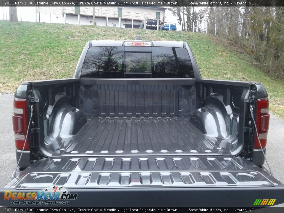 2021 Ram 1500 Laramie Crew Cab 4x4 Granite Crystal Metallic / Light Frost Beige/Mountain Brown Photo #8