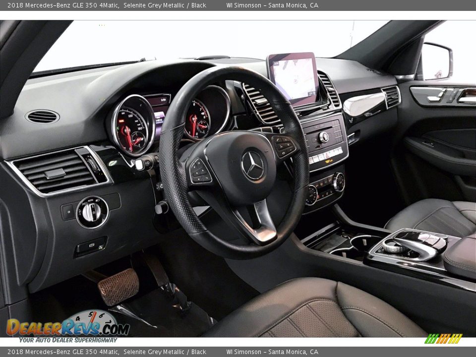 2018 Mercedes-Benz GLE 350 4Matic Selenite Grey Metallic / Black Photo #14