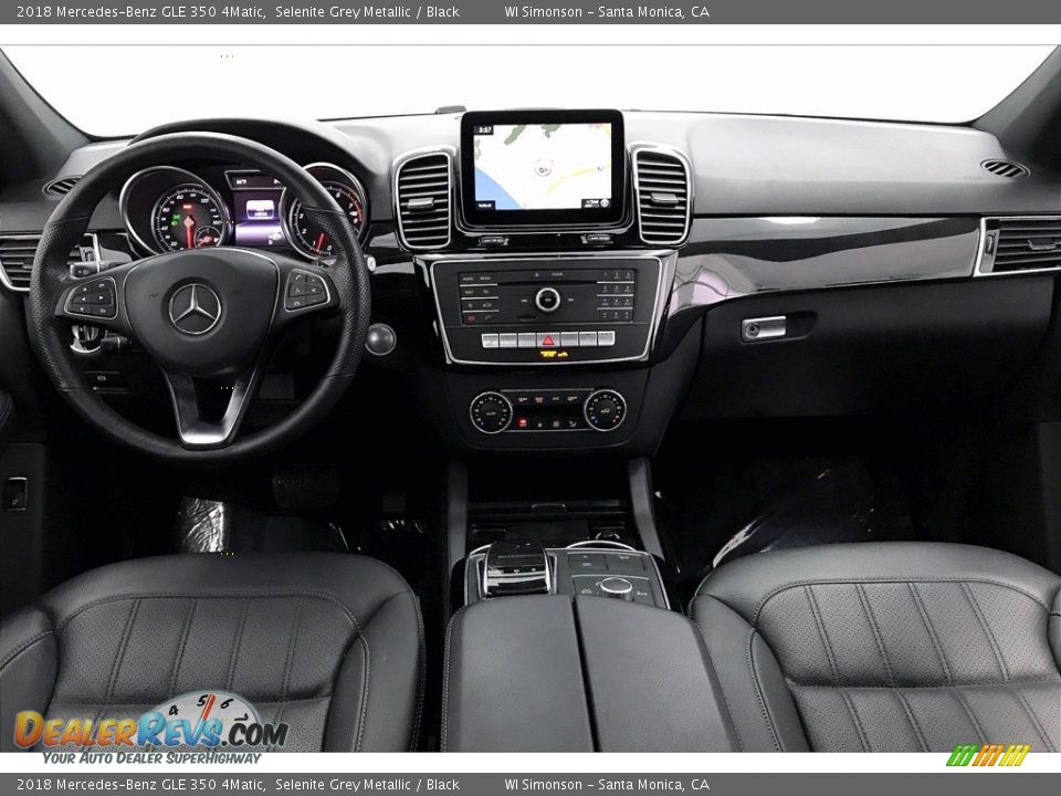 2018 Mercedes-Benz GLE 350 4Matic Selenite Grey Metallic / Black Photo #15