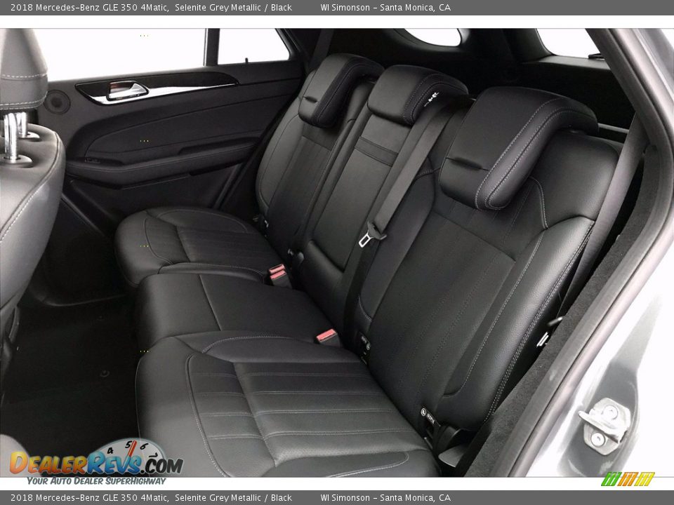 2018 Mercedes-Benz GLE 350 4Matic Selenite Grey Metallic / Black Photo #20