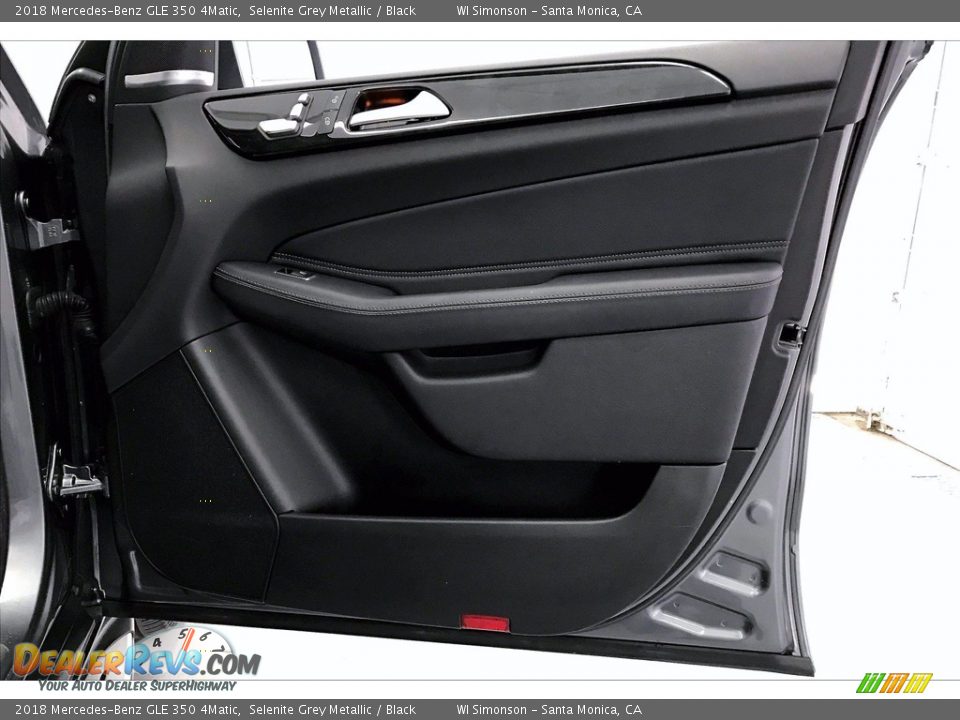 2018 Mercedes-Benz GLE 350 4Matic Selenite Grey Metallic / Black Photo #27