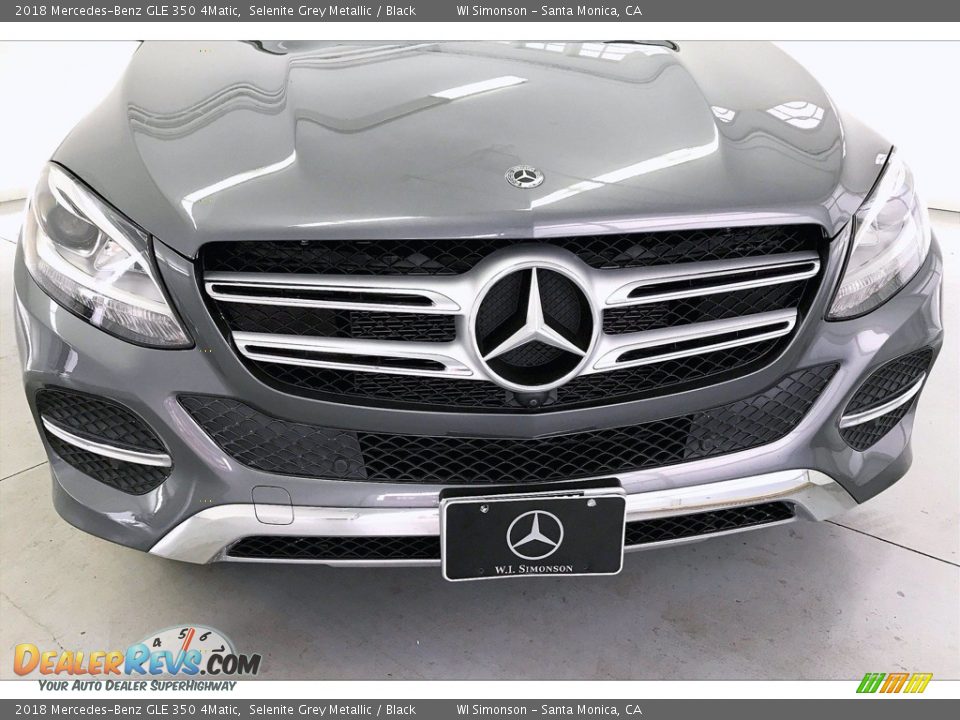 2018 Mercedes-Benz GLE 350 4Matic Selenite Grey Metallic / Black Photo #30