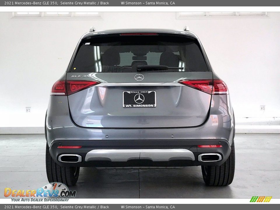 2021 Mercedes-Benz GLE 350 Selenite Grey Metallic / Black Photo #3