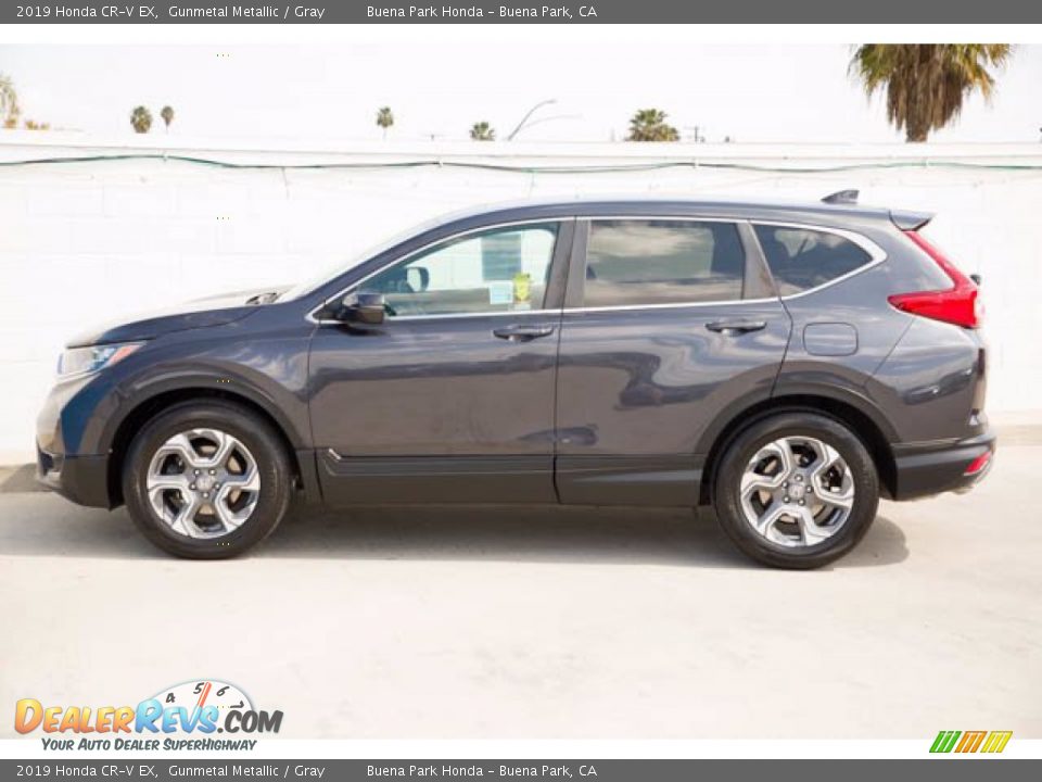 2019 Honda CR-V EX Gunmetal Metallic / Gray Photo #8