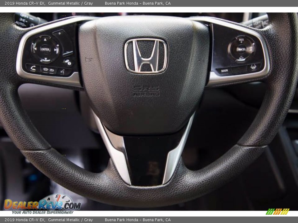 2019 Honda CR-V EX Gunmetal Metallic / Gray Photo #11