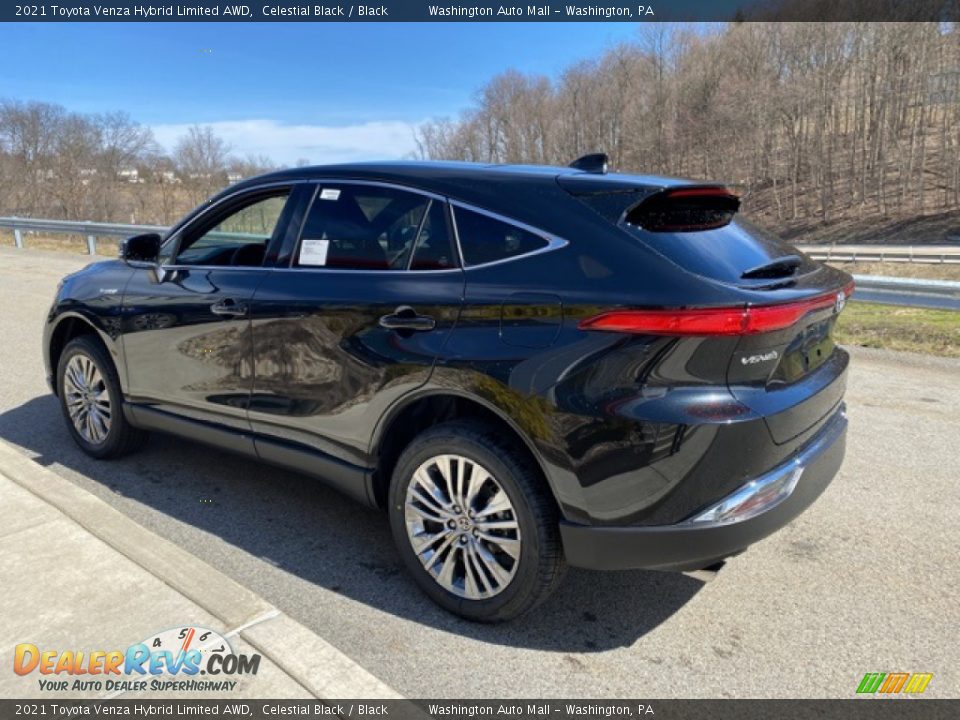 2021 Toyota Venza Hybrid Limited AWD Celestial Black / Black Photo #2